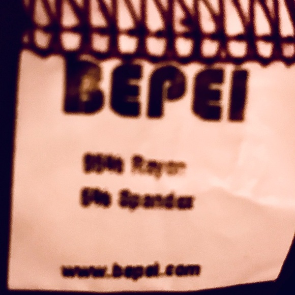 Bepei Bohemian Flowy Colorblock Tee, NWOT - Picture 6 of 7